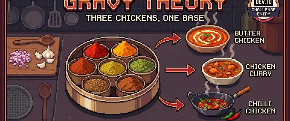 Gravy Theory: three chickens, one base