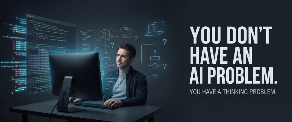 You Don't Have an AI Problem You Have a Thinking Problem.