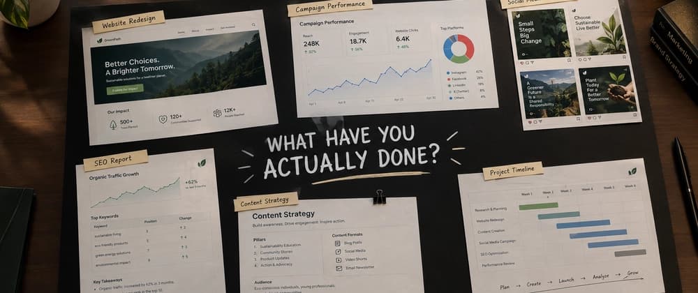 I Built My Portfolio Website to Answer One Question: “What Have You Actually Done?”