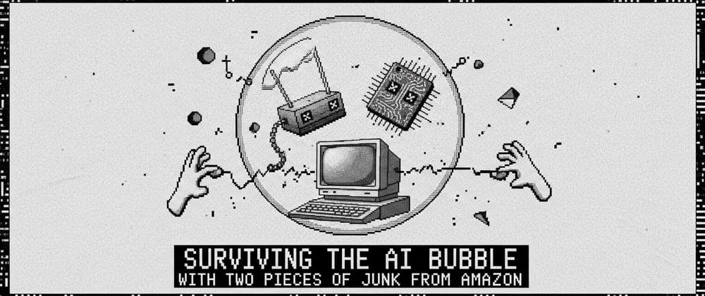 Surviving the AI Bubble With Two Pieces of Junk From Amazon