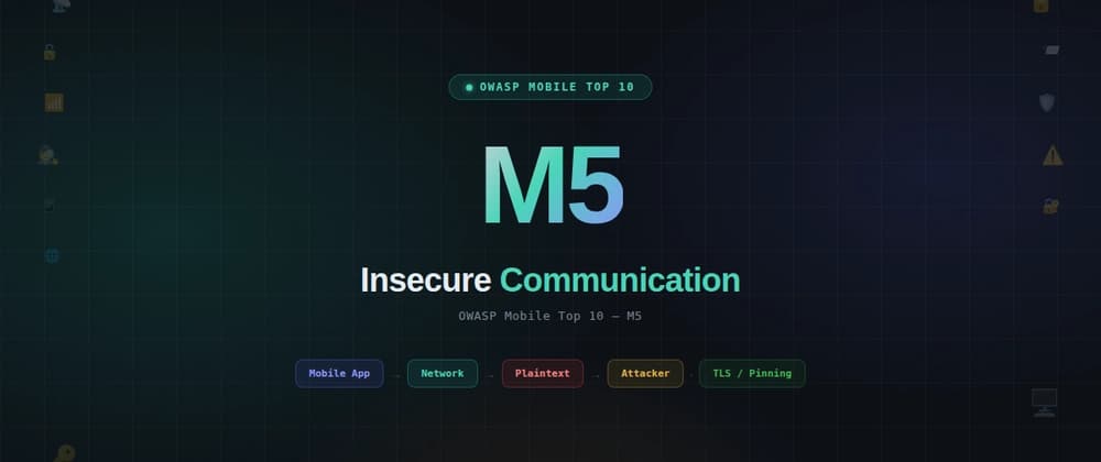 OWASP Mobile Top 10 — M5: Insecure Communication