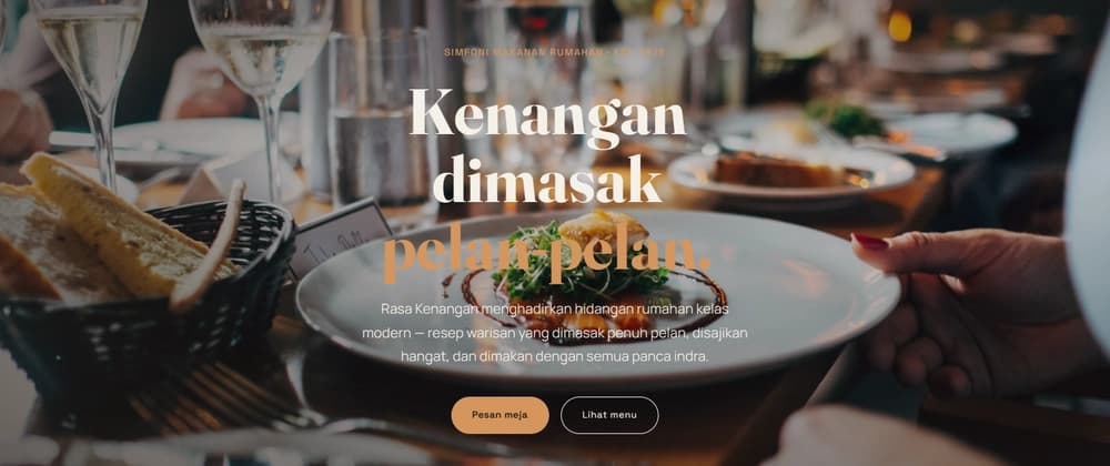Rasa Kenangan — Immersive Scroll Narrative Landing Page