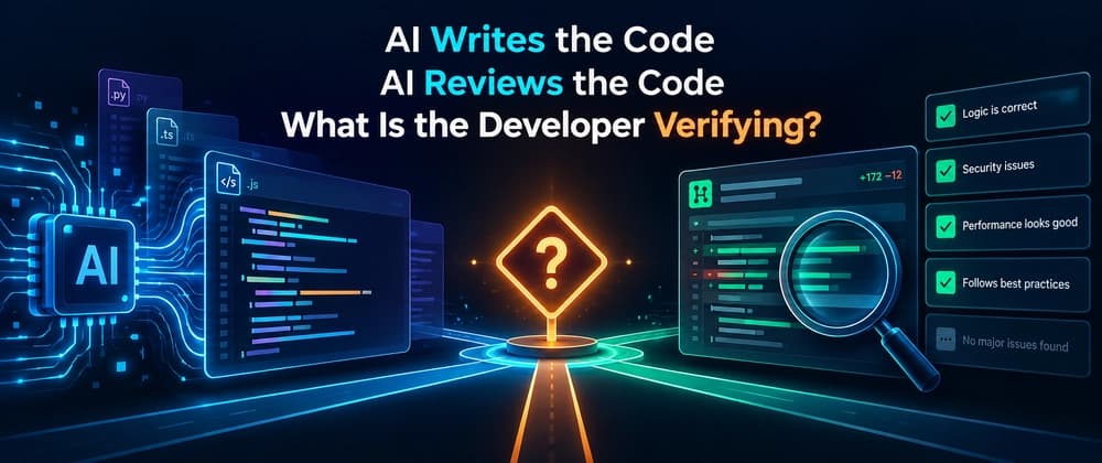If AI Writes the Code and AI Reviews the Code, What Exactly Is the Developer Verifying?