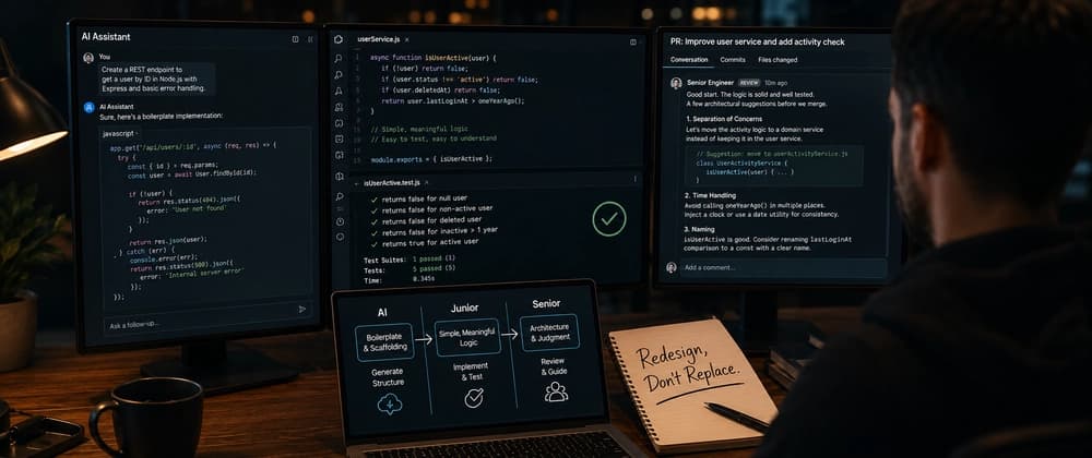 The Best Engineering Teams Use AI and Junior Developers Differently