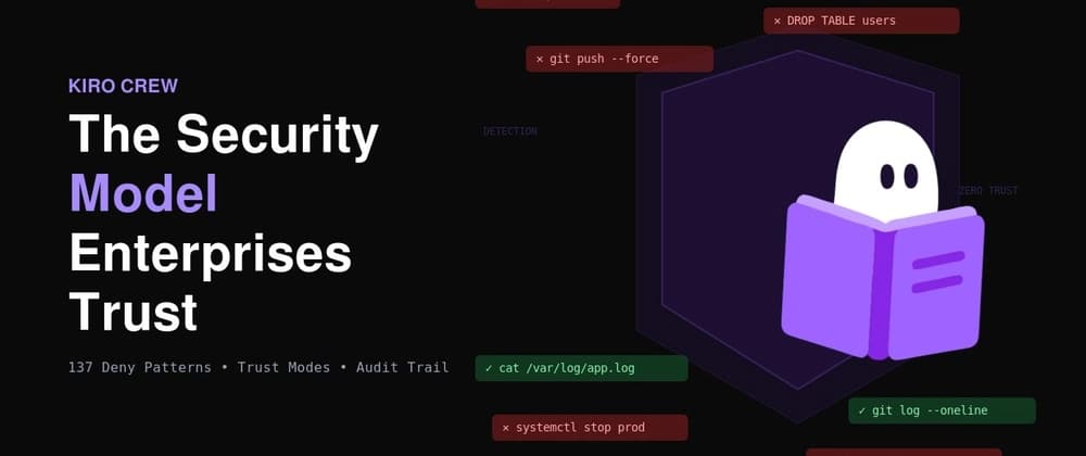 I Showed My CISO Kiro Crew: Here's the Security Model That Got It Approved