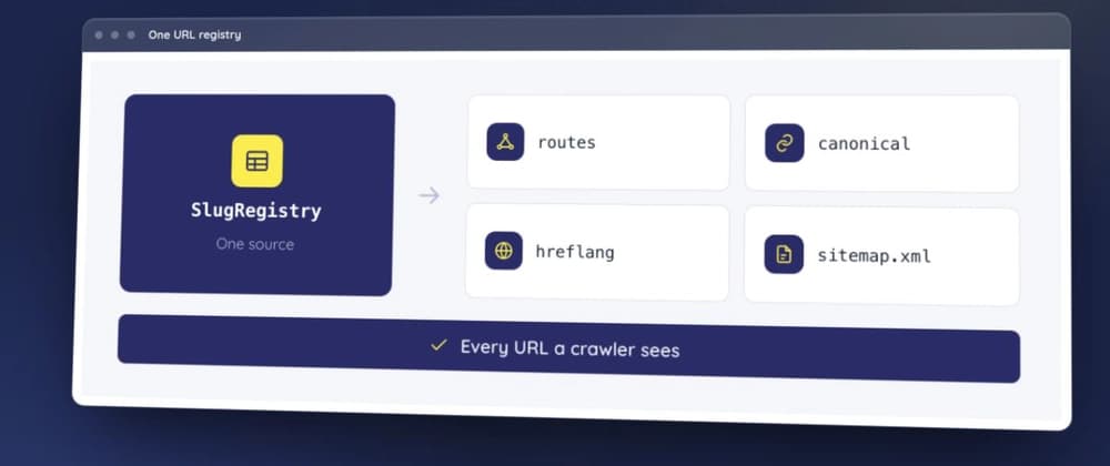 Laravel SEO: one registry for every URL a crawler sees