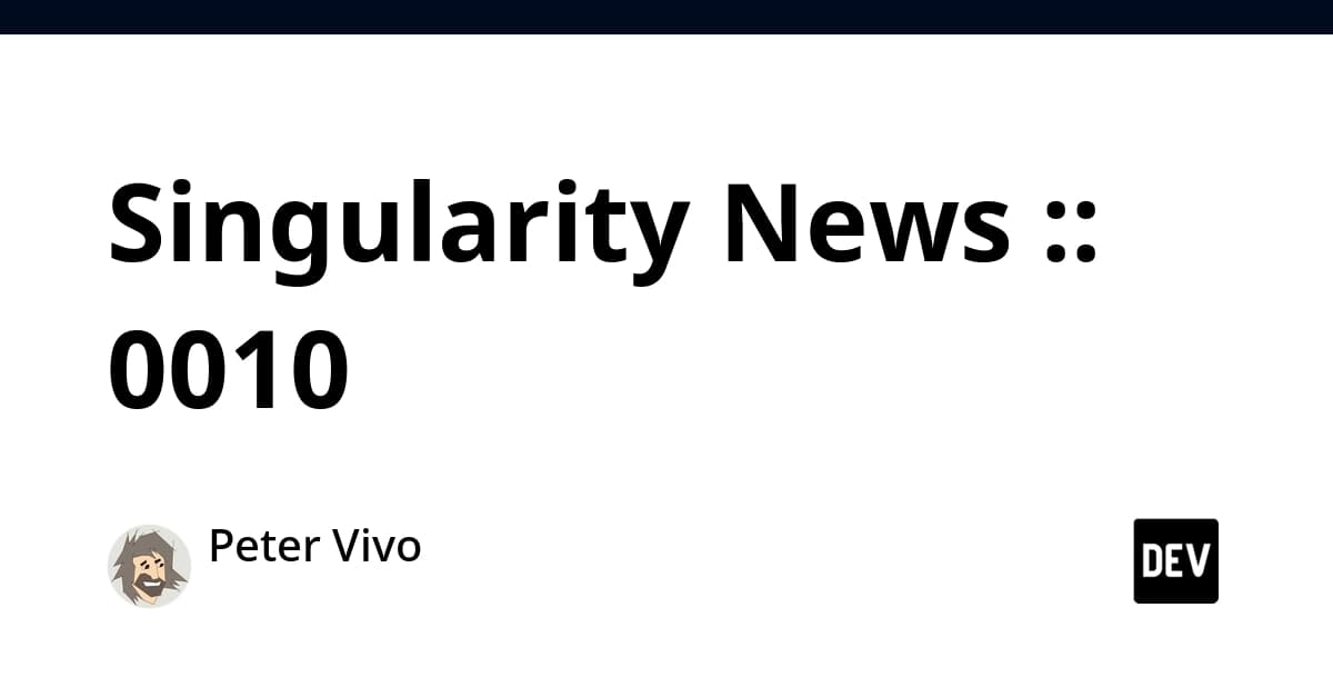 Singularity News :: 0010