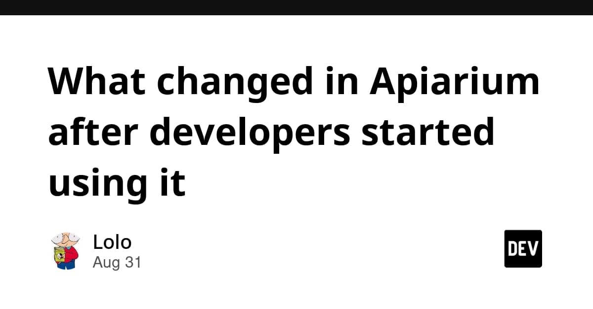 What changed in Apiarium after developers started using it