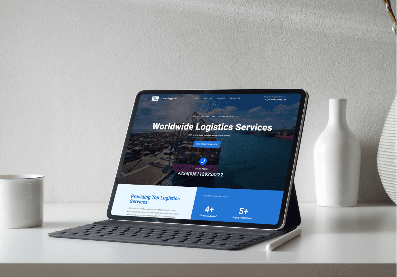Logistics & Supply Chain Website